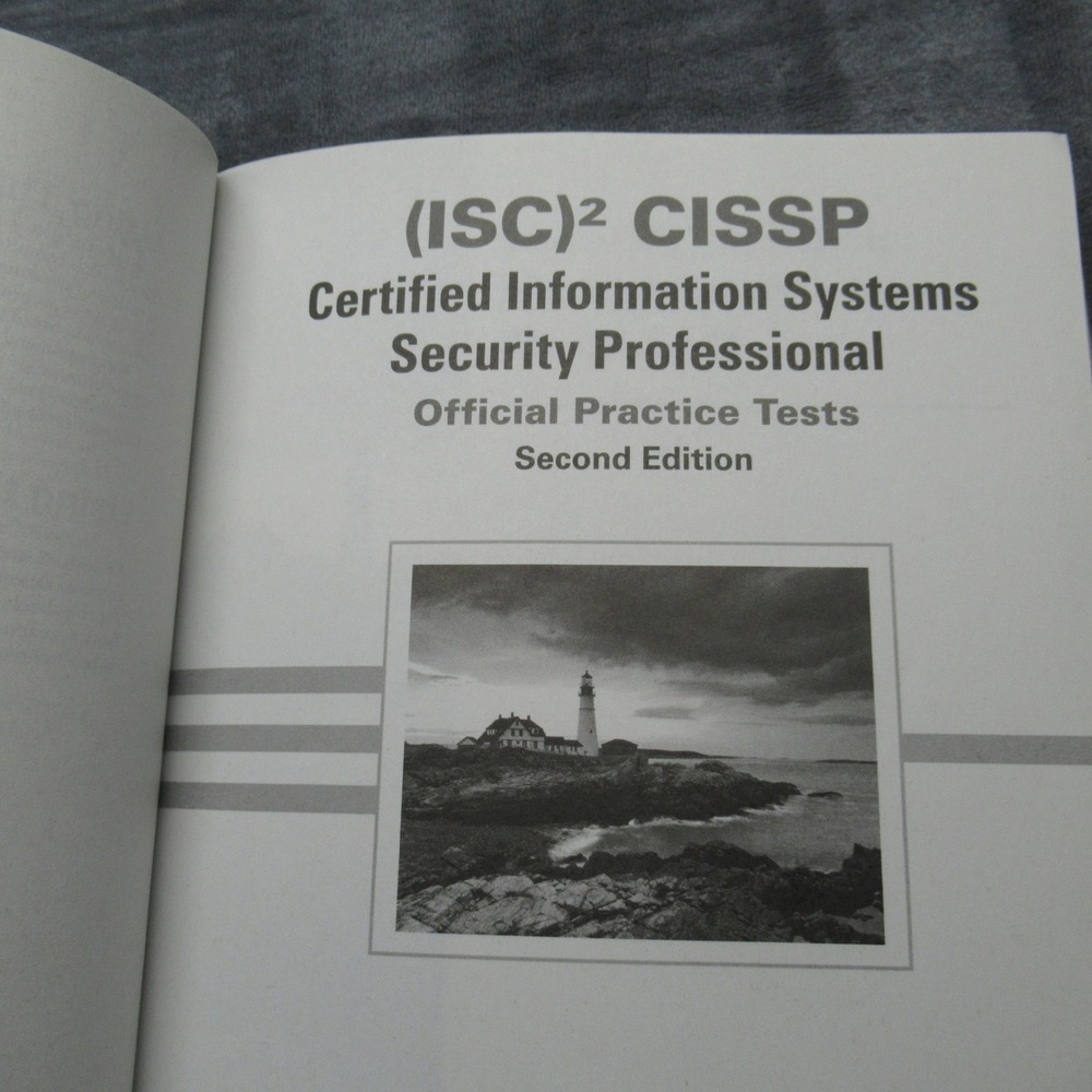 2 Books‎ ISC CISSP Certification Exam Study Guide Official Practice Tests - Picture 9 of 16
